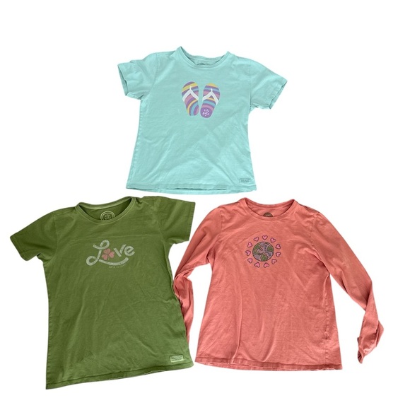 Life Is Good Bundle. Three shirt bundle! - Picture 1 of 8